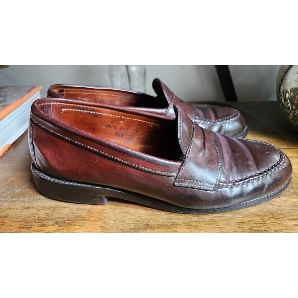 Alden Men's Leather Penny Loafers 7.5 B/D